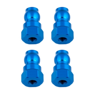 Picture of Team Associated 12mm Aluminum Shock Bushings (Blue)