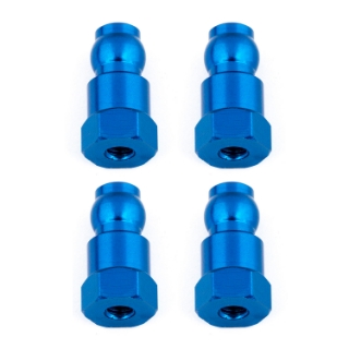 Picture of Team Associated 14mm Aluminum Shock Bushings (Blue)