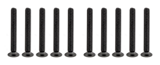 Picture of Team Associated 3x25mm Flat Head Screws (10)