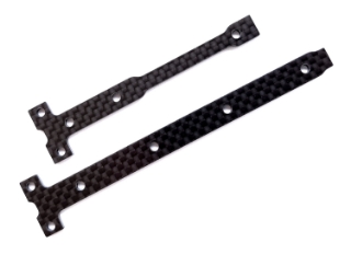 Picture of Team Associated B74.1 Factory Team 2.0mm Carbon Chassis Brace Support Set