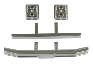 Picture of Team Associated CR12 Ford F150 Bumper Set (Satin Chrome)