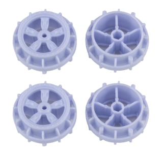 Picture of Team Associated NanoSport Wheels (White)