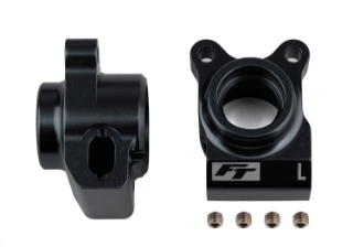 Picture of Team Associated RC10B6.2 Factory Team Aluminum Rear Hubs (Black)