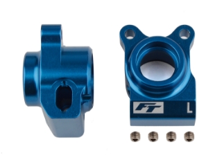 Picture of Team Associated RC10B6.2 Factory Team Aluminum Rear Hubs (Blue)