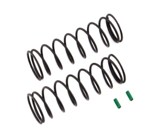 Picture of Team Associated RC8B3.1 Front V2 Shock Spring Set (Green - 4.9lb/in) (2)