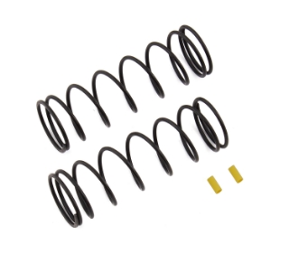 Picture of Team Associated RC8B3.1 Front V2 Shock Spring Set (Yellow - 5.7lb/in) (2)