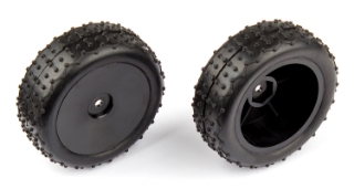 Picture of Team Associated Reflex 14B/14T Rear Wide Pre-Mounted Mini Pin Tire (2)