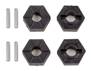 Picture of Team Associated Rival MT10 12mm Wheel Hexes (4)