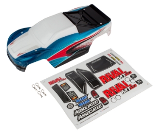 Picture of Team Associated Rival MT10 Body (Red/Blue)