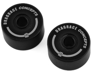 Picture of DragRace Concepts Big Wheel Wheelie Bar Wheels (Black) (2)