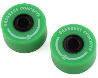 Picture of DragRace Concepts Big Wheel Wheelie Bar Wheels (Fluorescent Green) (2)