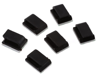 Picture of DragRace Concepts Self Adhesive Wire Clips (Black) (6)