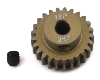 Picture of ProTek RC 48P Lightweight Hard Anodized Aluminum Pinion Gear (3.17mm Bore) (25T)