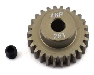 Picture of ProTek RC 48P Lightweight Hard Anodized Aluminum Pinion Gear (3.17mm Bore) (26T)