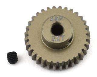 Picture of ProTek RC 48P Lightweight Hard Anodized Aluminum Pinion Gear (3.17mm Bore) (32T)