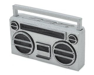 Picture of Scale By Chris 80's Style Boom Box (Silver)