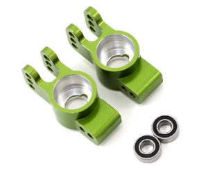 Picture of ST Racing Concepts 1° Rear Hub Carrier Set w/5x11mm Outer Bearings (Green)