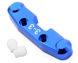 Picture of ST Racing Concepts Aluminum "3-3" Rear Arm Mount w/Delrin Inserts (Blue)