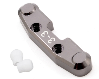 Picture of ST Racing Concepts Aluminum "3-3" Rear Arm Mount w/Delrin Inserts (Gun Metal)