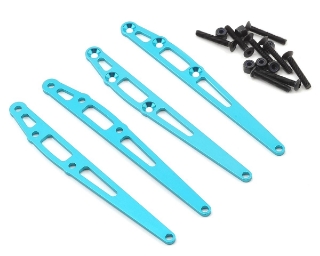 Picture of ST Racing Concepts Aluminum Reinforcement Rear Lower Link Plate (4) (Blue)