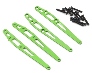 Picture of ST Racing Concepts Aluminum Reinforcement Rear Lower Link Plate (4) (Green)