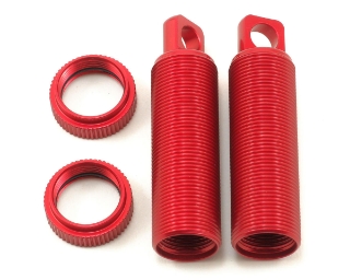Picture of ST Racing Concepts Aluminum Threaded Front Shock Body & Collar Set (Red) (2)