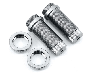 Picture of ST Racing Concepts Aluminum Threaded Front Shock Body Set (Silver) (2) (Slash)