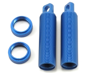 Picture of ST Racing Concepts Aluminum Threaded Rear Shock Body & Collar Set (Blue) (2)
