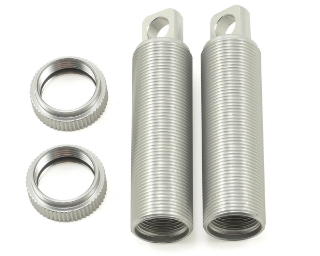 Picture of ST Racing Concepts Aluminum Threaded Rear Shock Body & Collar Set (Silver) (2)
