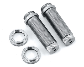 Picture of ST Racing Concepts Aluminum Threaded Rear Shock Body Set (Silver) (2) (Slash)
