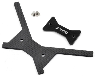 Picture of ST Racing Concepts Aluminum/Graphite Battery Plate (Black)