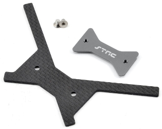 Picture of ST Racing Concepts Aluminum/Graphite Battery Plate (Gun Metal)