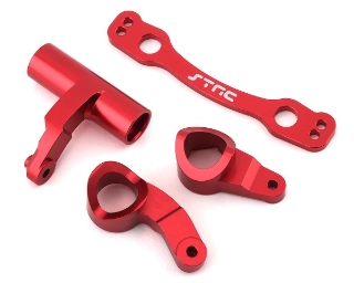 Picture of ST Racing Concepts Arrma 6S Aluminum HD Steering Bellcrank Set (Red)