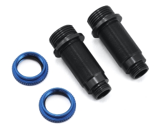 Picture of ST Racing Concepts Arrma Aluminum Front Threaded Shock Bodies (2) (Black/Blue)