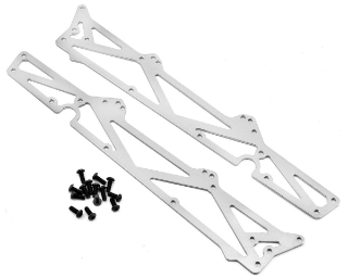 Picture of ST Racing Concepts Arrma Aluminum TVP Chassis Side Plates w/Hardware (2)(Silver)