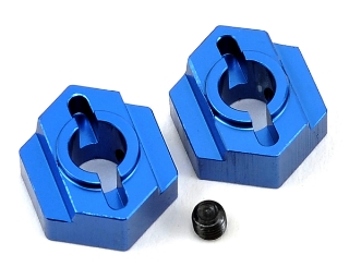 Picture of ST Racing Concepts B5 Aluminum Rear Hex Adapter (2) (Blue)