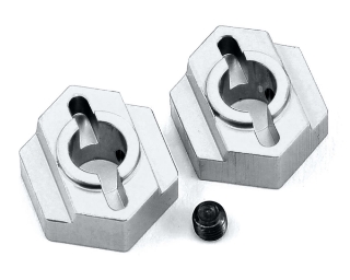Picture of ST Racing Concepts B5 Aluminum Rear Hex Adapter (2) (Silver)