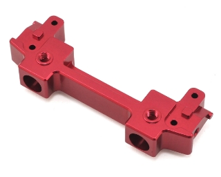 Picture of ST Racing Concepts SCX10 II Aluminum Front Bumper Mount/Chassis Brace (Red)