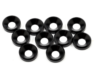 Picture of Tekno RC M4 Countersunk Washer (Black) (10)