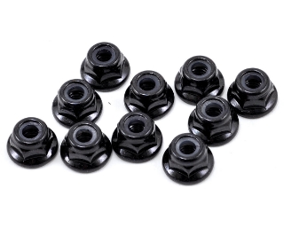 Picture of Tekno RC M4 Flanged Locknut (Black) (10)