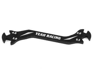 Picture of Yeah Racing Aluminum Turnbuckle Wrench (Black) (3, 4, 5, 5.5mm)