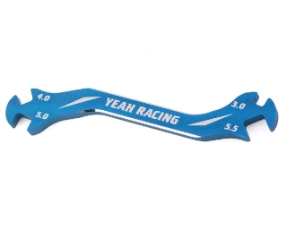 Picture of Yeah Racing Aluminum Turnbuckle Wrench (Blue) (3, 4, 5, 5.5mm)