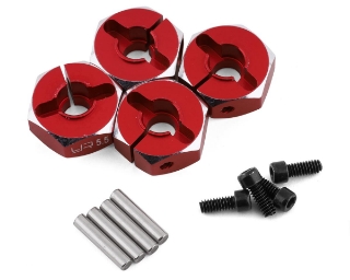 Picture of Yeah Racing Aluminum Clamping 12mm Hex (Red) (4) (5.5mm)