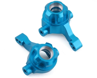 Picture of Yeah Racing Tamiya TT-02B Aluminum Steering Knuckles (Blue) (2)