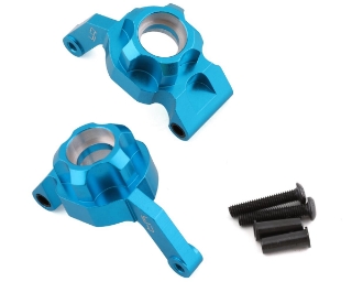 Picture of Yeah Racing Tamiya TT-02B Aluminum Rear Hubs (Blue) (2)