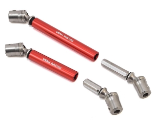 Picture of Yeah Racing Traxxas TRX-4 Stainless Steel Front & Rear Center Shaft Set (Red)