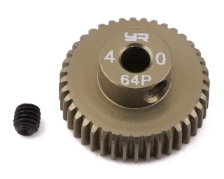 Picture of Yeah Racing 64P Hard Coated Aluminum Pinion Gear (48T)
