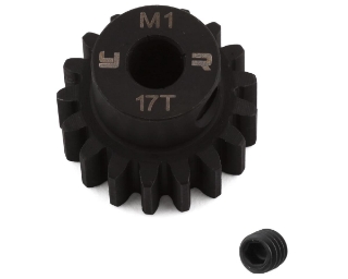 Picture of Yeah Racing Hardened Steel Mod 1 Pinion Gear (5mm Bore) (17T)