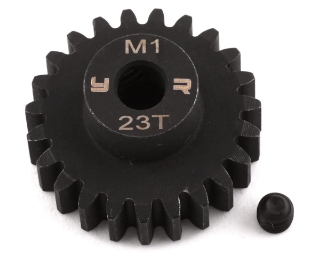 Picture of Yeah Racing Hardened Steel Mod 1 Pinion Gear (5mm Bore) (23T)
