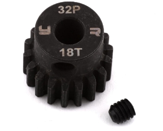 Picture of Yeah Racing Steel 32P Pinion Gear (5mm Bore) (18T)